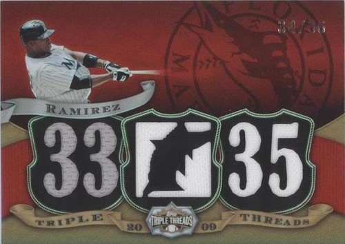 2009 Topps Triple Threads - Hanley Ramirez #TTR-99