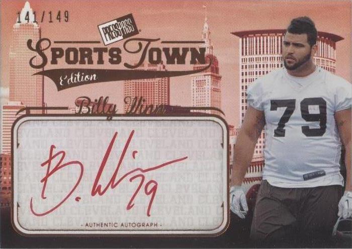 2012 Press Pass Sports Town Edition Autographs Billy Winn #ST BW
