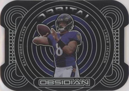 2022 Panini Obsidian Lamar Jackson #ORB-LJA