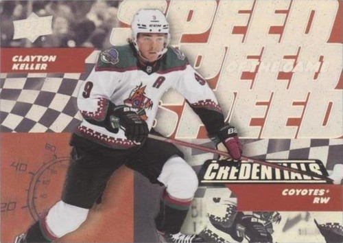 2022-23 Upper Deck Credentials - Clayton Keller #SG-19
