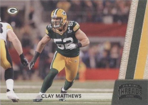2011 Panini Threads Clay Matthews #54
