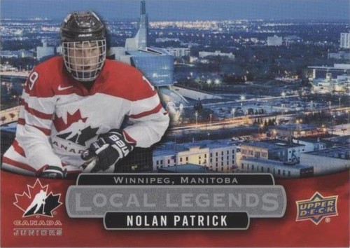 2017 Upper Deck Team Canada Juniors - Nolan Patrick #LL-NP