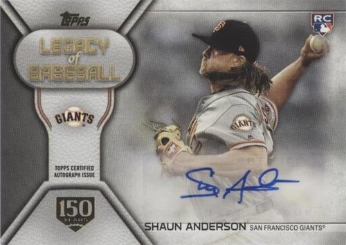 2019 Topps Update Series - Shaun Anderson #LBA-SA