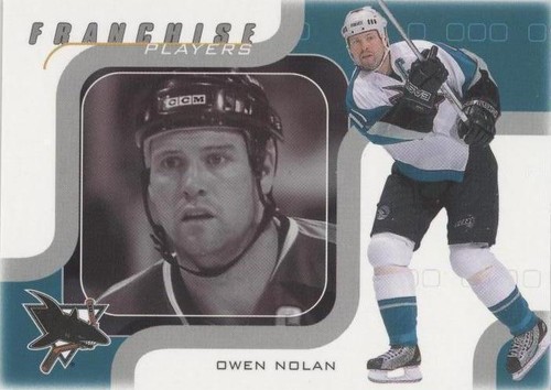 2002-03 In the Game Be A Player Memorabilia - Owen Nolan #226