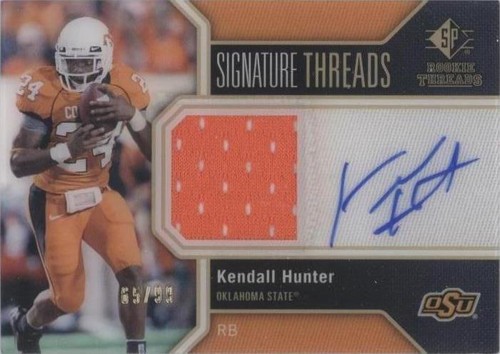 2011 SP Authentic Kendall Hunter #TH-KH