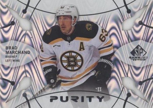 2022-23 Upper Deck SP Game Used - Brad Marchand #P-4