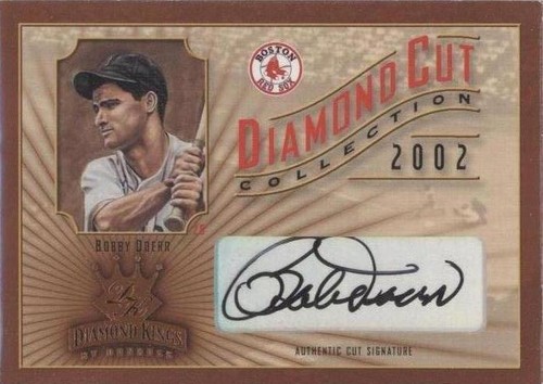 2002 Donruss Diamond Kings - Bobby Doerr #DC-24