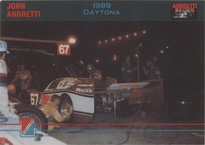 1992 Collect-A-Card Andretti Racing - John Andretti #29