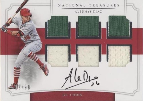 2017 Panini National Treasures - Aledmys Diaz #SSS-AD