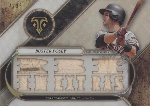 2017 Topps Triple Threads - Buster Posey #TTR-BP1