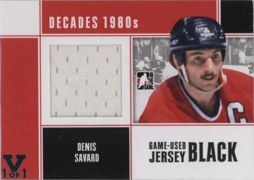 2010-11 In the Game Decades 1980s - Denis Savard #M-24