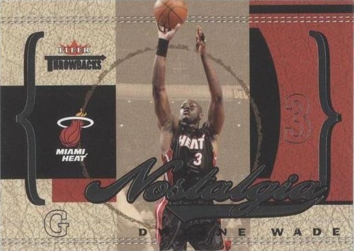2004-05 Fleer Throwbacks - Dwyane Wade #8 N