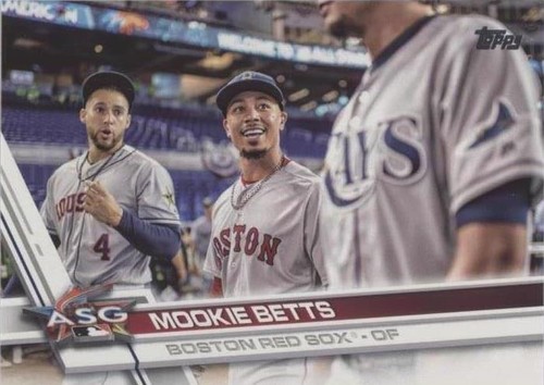 2017 Topps Update Series - George Springer Mookie Betts #US18