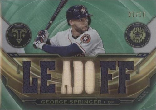 2019 Topps Triple Threads - George Springer #TTR-GS