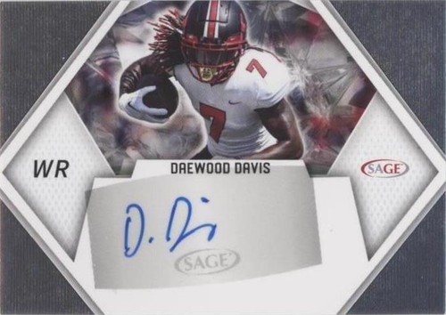 2023 SAGE High Series Daewood Davis #A-DD2