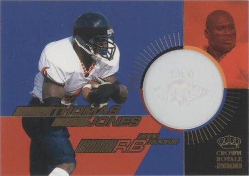 2000 Pacific Crown Royale Thomas Jones #18