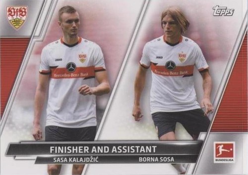 2021-22 Topps Bundesliga Borna Sosa Sasa Kalajdzic #191