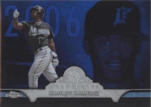 2016 Topps Chrome - Hanley Ramirez #ROY-HR