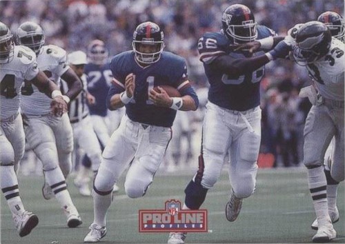 1992 Pro Line Profiles Phil Simms #348