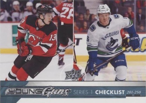 2017-18 Upper Deck - Brock Boeser Nico Hischier #250