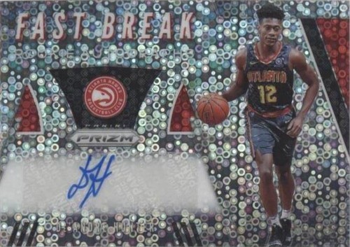 2019-20 Panini Prizm De'Andre Hunter Tiger Stripe SSP #251
