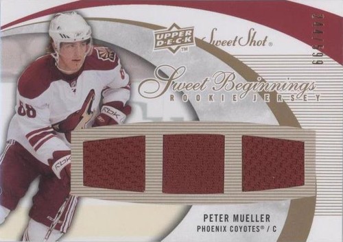 2007-08 Upper Deck Sweet Shot - Peter Mueller #117