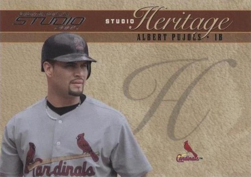 2005 Donruss Studio - Albert Pujols #SH-4