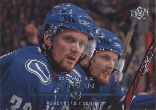 2008-09 Upper Deck - Henrik Sedin #12