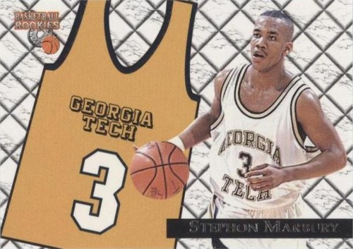 1996 Score Board Basketball Rookies - Stephon Marbury #J2