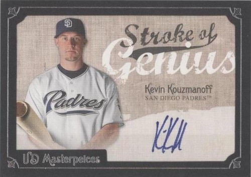 2007 UD Masterpieces - Kevin Kouzmanoff #SG-KK
