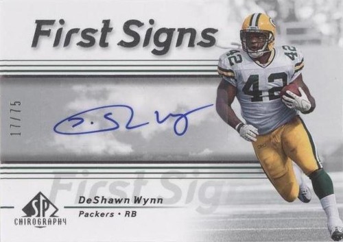 2007 SP Chirography DeShawn Wynn #FS-DW