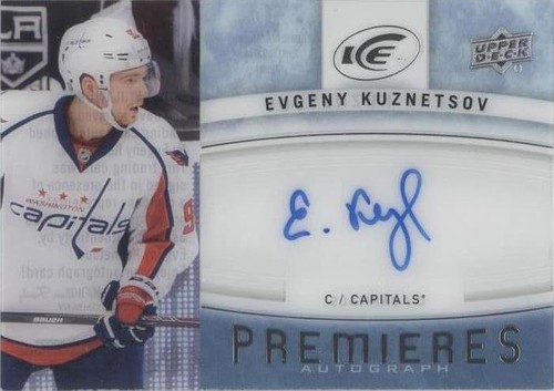 2014-15 Upper Deck Ice - Evgeny Kuznetsov #IPA-EK