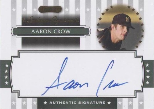 2008 Razor Signature Series - Aaron Crow #ES-7