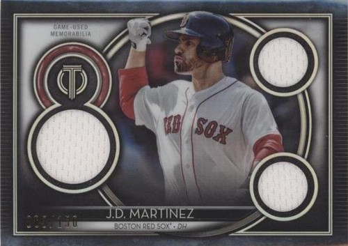2020 Topps Tribute - J.D. Martinez #TTR-JDM