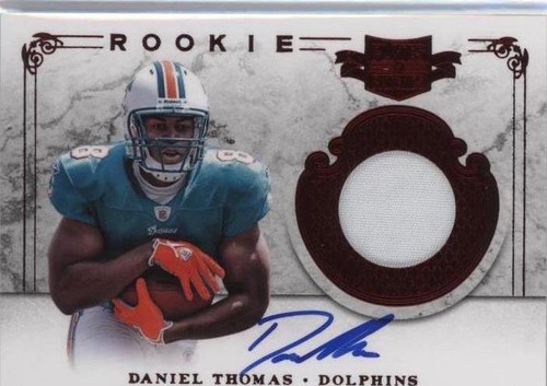 2011 Panini Plates & Patches Daniel Thomas #220