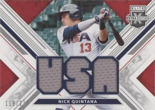 2019 Panini Elite Extra Edition - Nick Quintana #USA-NQ
