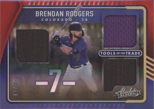 2022 Panini Absolute - Brendan Rodgers #TTT3-BR