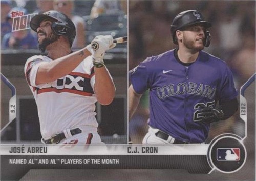 2021 Topps Now - C.J. Cron José Abreu #744