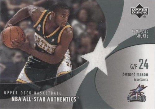 2002-03 Upper Deck - Desmond Mason #DM-AS