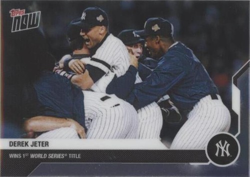 2020 Topps Now Chrome Derek Jeter Career Retrospective - Derek Jeter #DJ-10