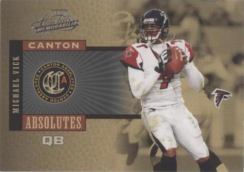 2005 Playoff Absolute Memorabilia Michael Vick #CA-17