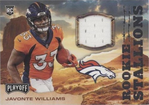 2021 Panini Playoff Javonte Williams #RS-JWI