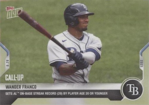 2021 Topps Now - Wander Franco #728