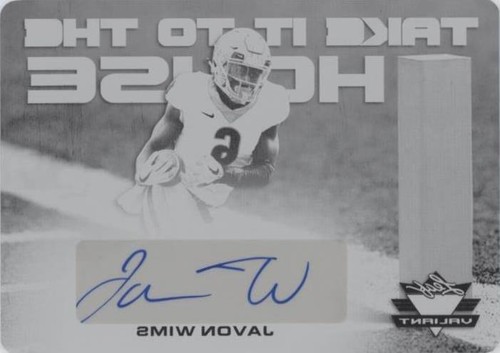 2018 Leaf Valiant Javon Wims #TH-JW3