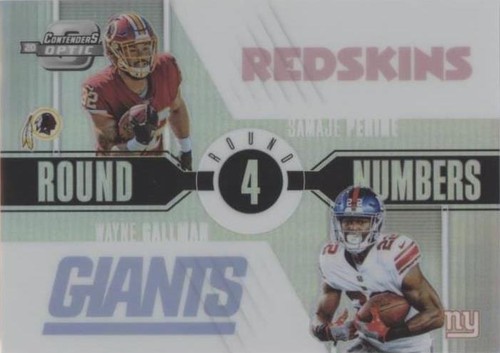 2017 Panini Contenders Optic Samaje Perine Wayne Gallman #RN-15