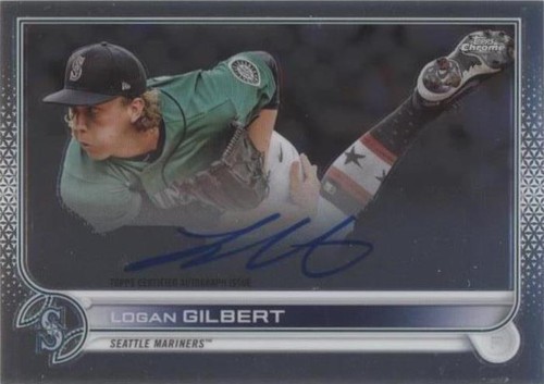 2022 Topps Chrome - Logan Gilbert #CVA-LG