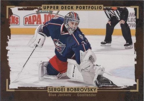 2015-16 Upper Deck Portfolio - Sergei Bobrovsky #39