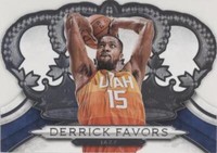 2018-19 Panini Crown Royale - Derrick Favors #49