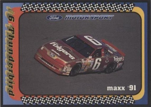 1991 Maxx Collection - Jack Roush Mark Martin Robin Pemberton #33
