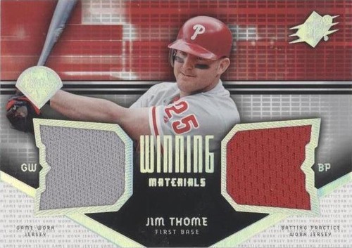 2004 SPx - Jim Thome #WM-JT